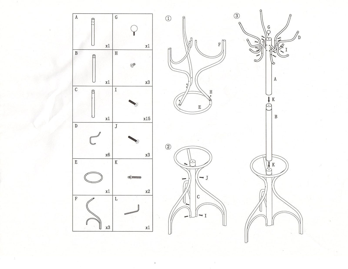 Frenchi - Estante para muebles para el hogar, roble