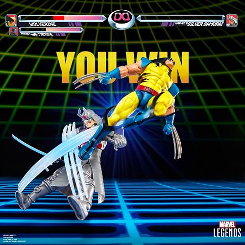 Marvel Legends Series Gamerverse, Wolverine vs. Marvel'S Silver Samurai