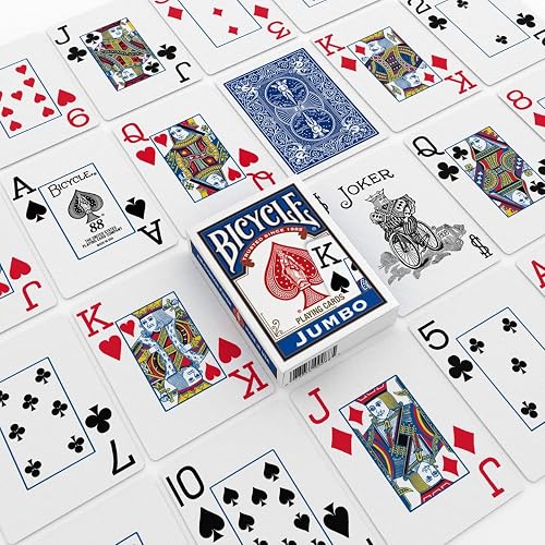 Bicycle Cartas, índice Jumbo, Paquete de 2