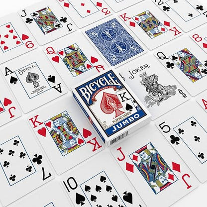 Bicycle Cartas, índice Jumbo, Paquete de 2