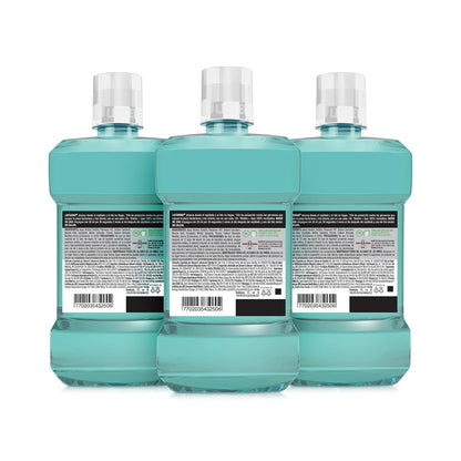 Listerine Enjuague Bucal Cool mint 3 pack de 1 L