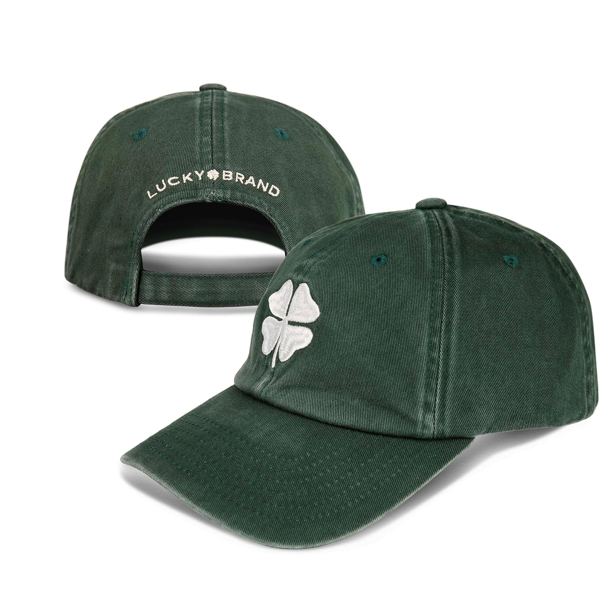 Lucky Brand Clover - Gorro de béisbol para Mujer con Cierre Ajustable en la Espalda Gorra de béisbol para Mujer