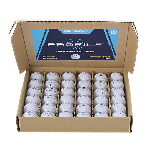 Wilson Profile Distance Golfball, 36 Stück