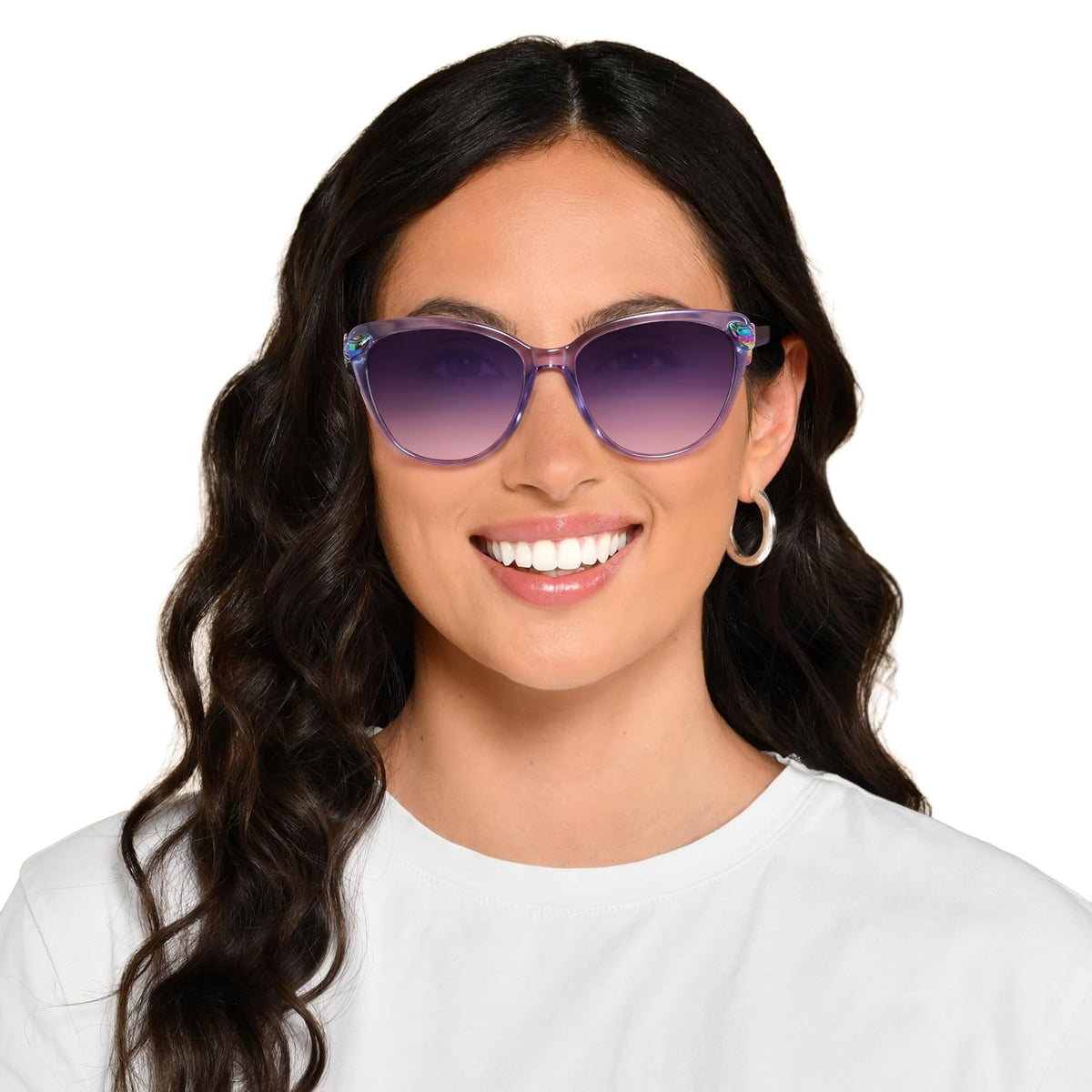 Betsey Johnson - anteojos de sol serpentinas para mujer