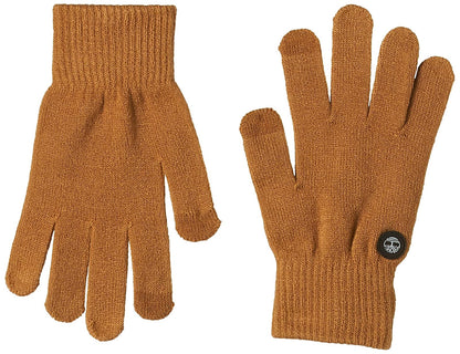 Timberland Guante mágico para hombre con tecnología de visualización táctil - Talla Única - Amarillo