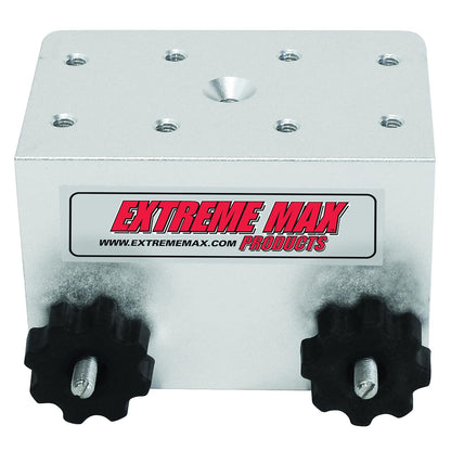 Extreme Max 3005.4405 Base Deslizante de Aluminio de 90° para Sistemas de Pista Lund Sport