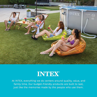 Intex 29002E - Bombas de filtro de filtro de piscina tipo A, fáciles de limpiar, papel Dacron - Filtración eficiente, paquete de dos