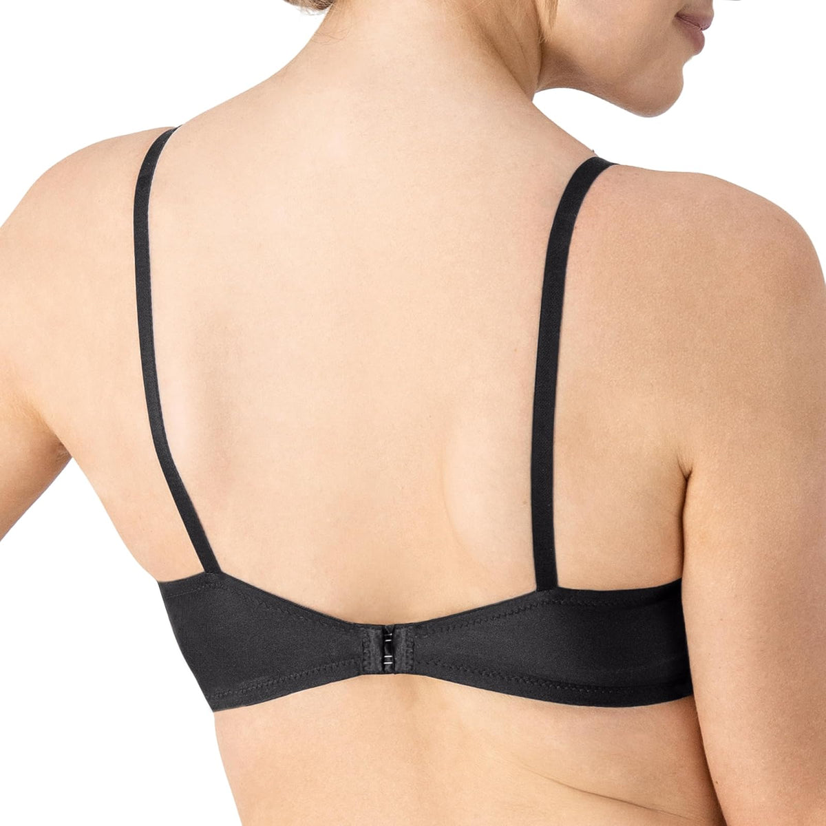 Hanes Underwire Bra Pack, Invisible Look T-Shirt Bra, Adjustable Straps, 2-Pack Sujetador Mujer
