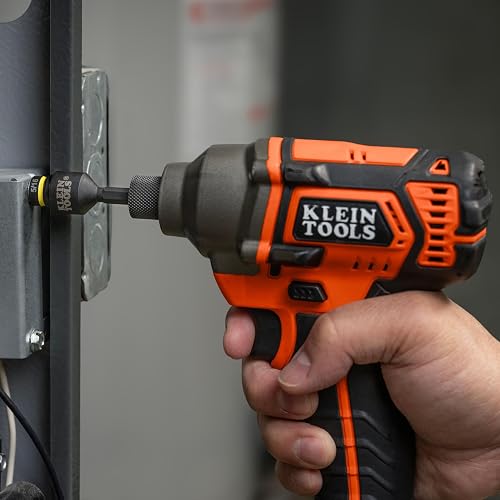 Klein Tools 65400KNECT Juego de Dados de Impacto, 28 piezas, en medidas SAE y métrico