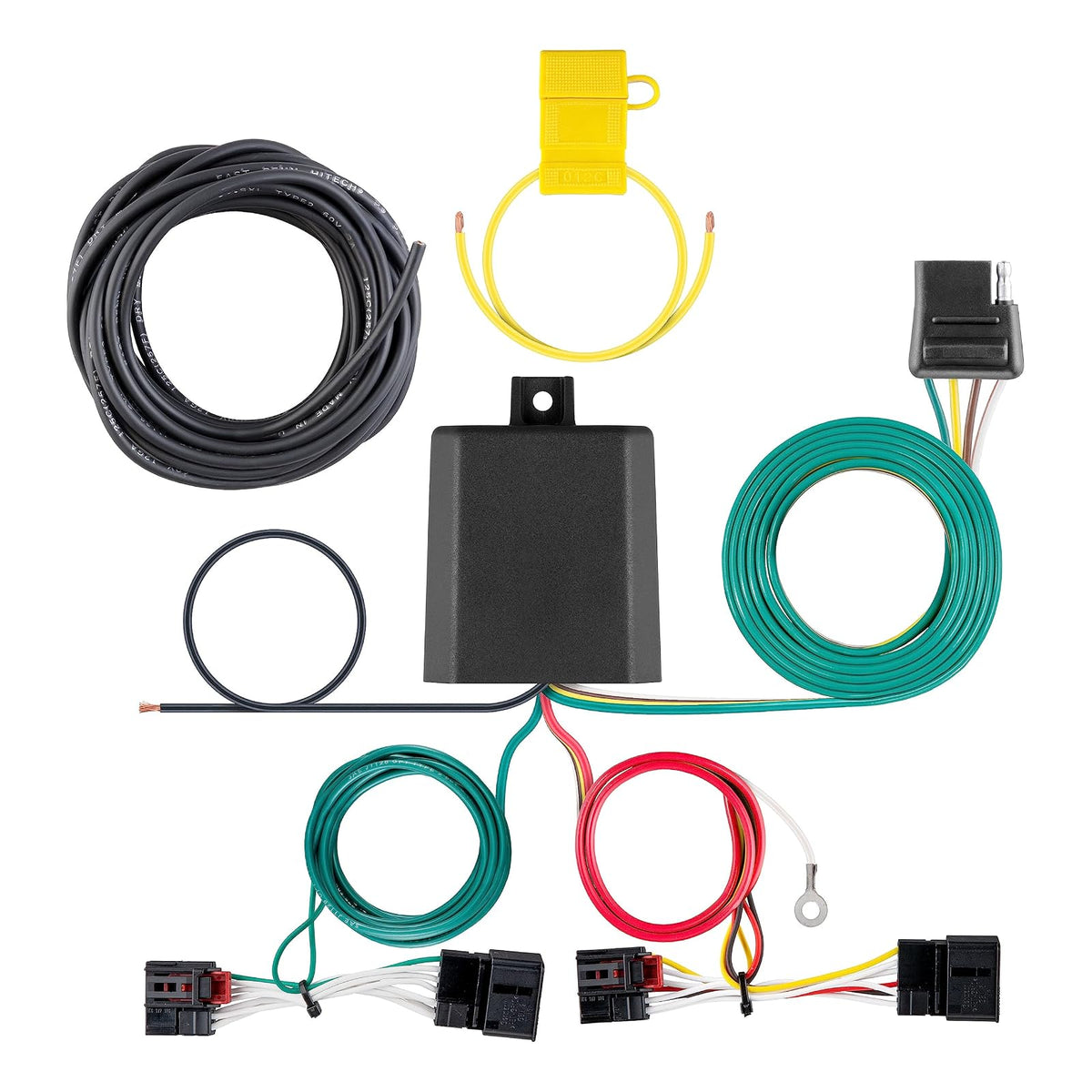CURT Arnés de Cableado de 4 Pines para Volkswagen Atlas, Modelo BKDK 56464, Negro