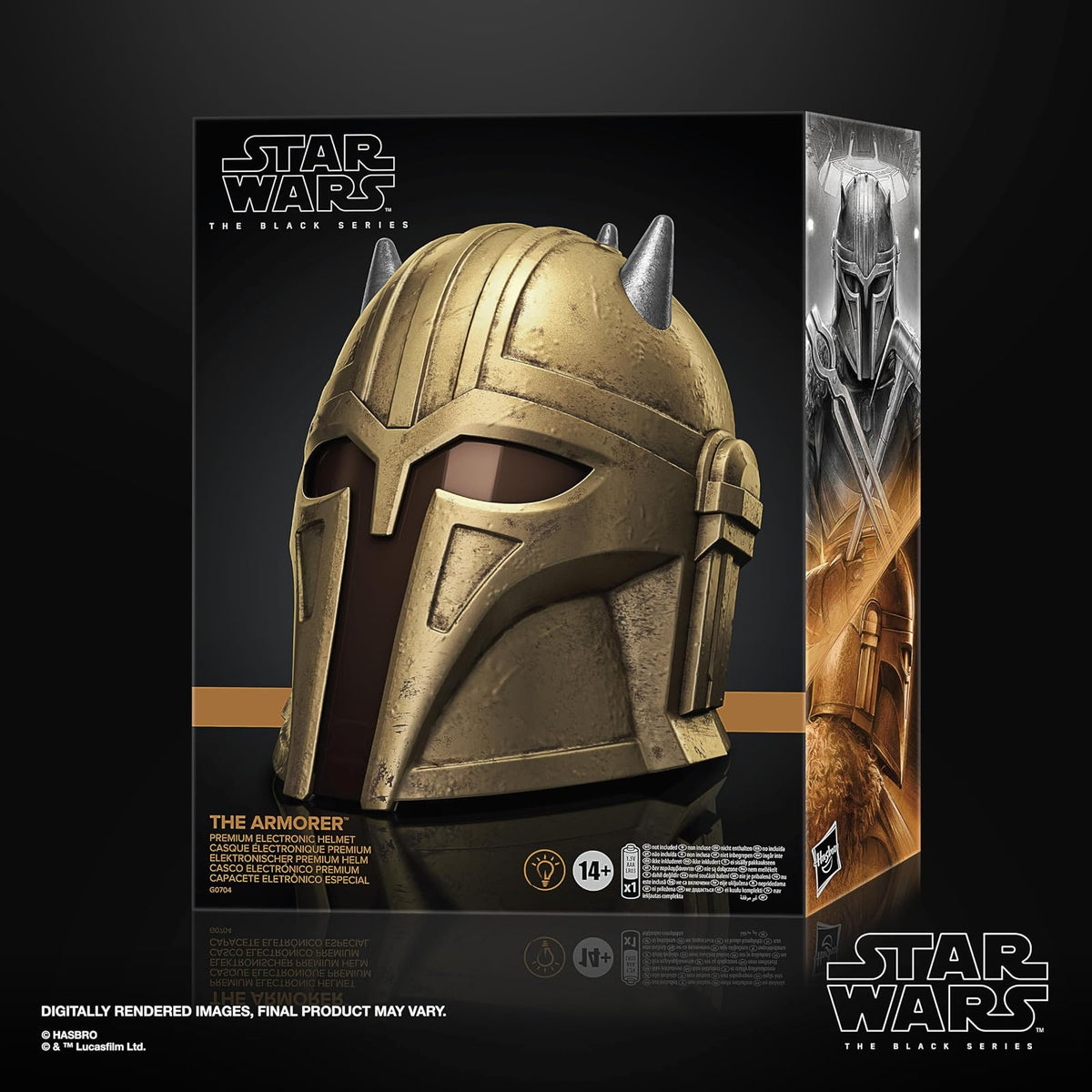 Star Wars Black Series La Armera - Casco Electrónico para Juego de Rol