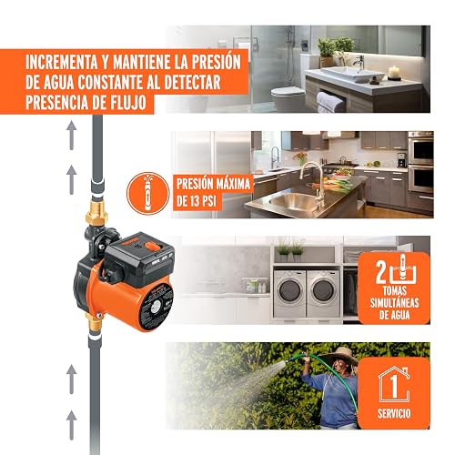 Truper PRE-1/6, Bomba presurizadora de 1/6 HP