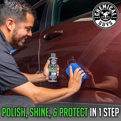 Chemical Guys WAC20616SW Slick Finish Cleaner Cera Limpiadora de Pintura con Carnauba, 473 ml