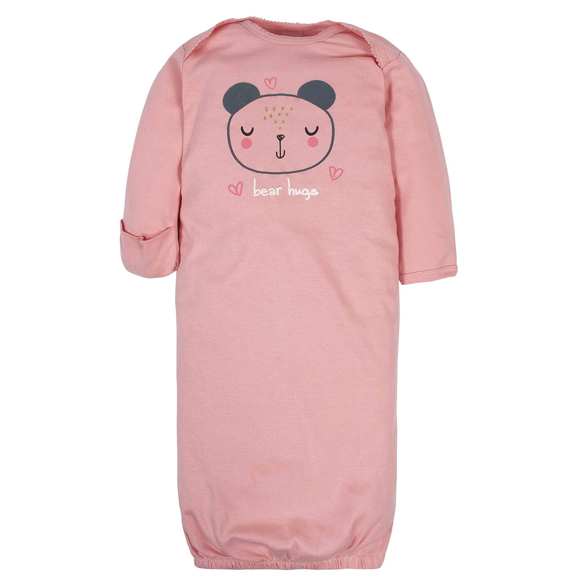 Gerber Baby Boy and Girls 4-Pack Sleeper Gown Camisón bebés Unisex