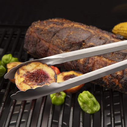Cuisinart Pinzas para Parrilla CIT-102 | 40.6 cm, acero inoxidable, 1 pieza, empuñaduras de silicona