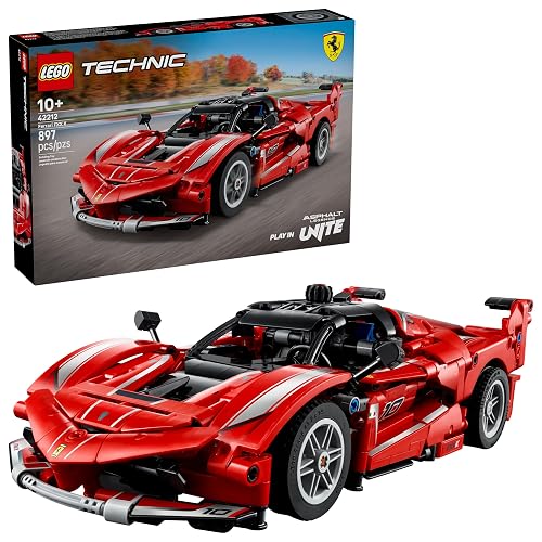 Lego Technic Ferrari FXX K Modelo de Auto en Kit, Juguete de Construcción Stem, Set de Vehículo, Idea de Regalo para Niños y Niñas de 10 Años en Adelante 42212