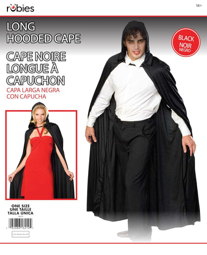 Rubie's Men's Full Length Hooded Cape Costume Accessory
