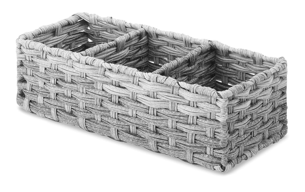 Whitmor Tank Topper Cesta, Rattique Graywash, Gris, 1, 1
