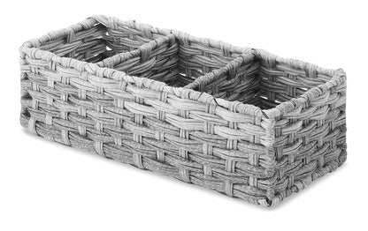 Whitmor Tank Topper Cesta, Rattique Graywash, Gris, 1, 1