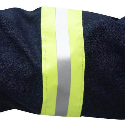 Dogotuls QB4003 Camisa de Mezclilla con reflejante Talla Grande