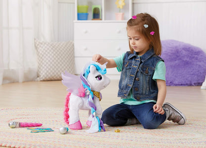 VTech - Unicornio para Aprender a Maquillar Mientras Descubre Los Colores, Multicolor (80-182522), Color/Modelo Surtido