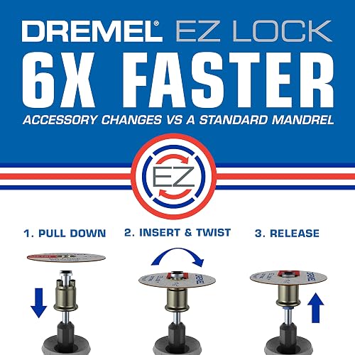 Dremel 710-08 Kit de accesorios de todo propósito para herramienta giratoria, 160 piezas, 710-08, Set de accesorios, 1