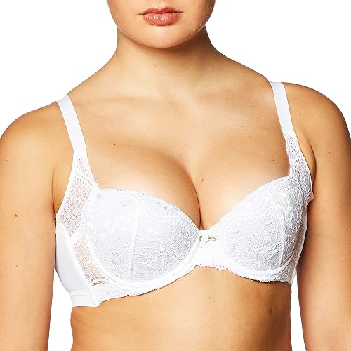 Playtex 0A521635OBCNE Playtex PLAYSUPPORT - Bra de Encaje con Tecnología Side Smoothing Mujer