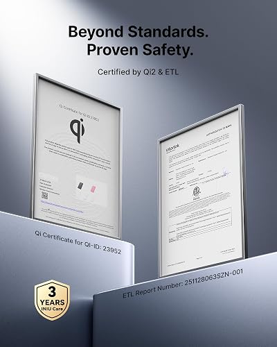INIU para Cargador magnético portátil, Certificado Qi2, Banco de energía magnético más Delgado de 45 W 10000 mAh, con Cable USB C, para iPhone 17, 16, 15, 14, etc. Esencial de Viaje para Senderismo