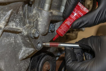 LOCTITE 263 - Bloqueo de Rosca automotriz Rojo - Bloqueo de Rosca de Alta Resistencia, Aplicaciones de Uso General, tolerante al Aceite, Fluorescente, 6 ml, 1 Paquete