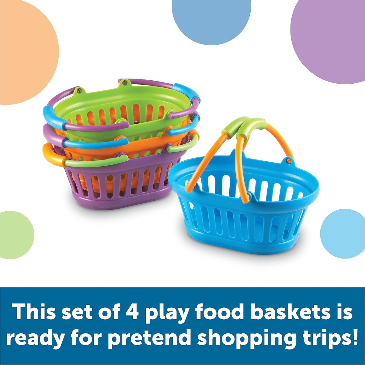Learning Resources Juego New Sprouts Stack of Baskets