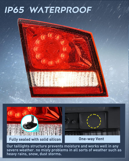 Nilight - Conjunto de Luz Trasera Compatible con Dodge Journey 2011-2020, Lado Izquierdo Interior