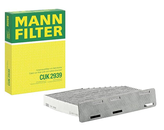 Mann-Filter CUK 2939 Cabin Filter With Activated Charcoal for select Audi/Volkswagen models