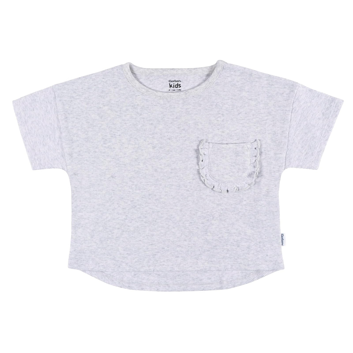 Gerber - Paquete de 3 Camisetas de Manga Corta para bebés