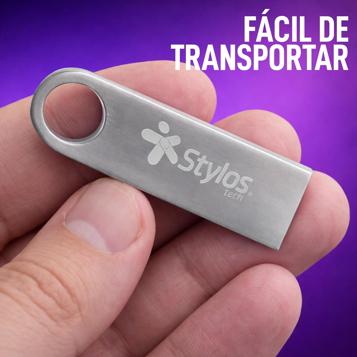 Stylos Paquete 10 Memorias USB 16GB 2.0 Metálica Tech
