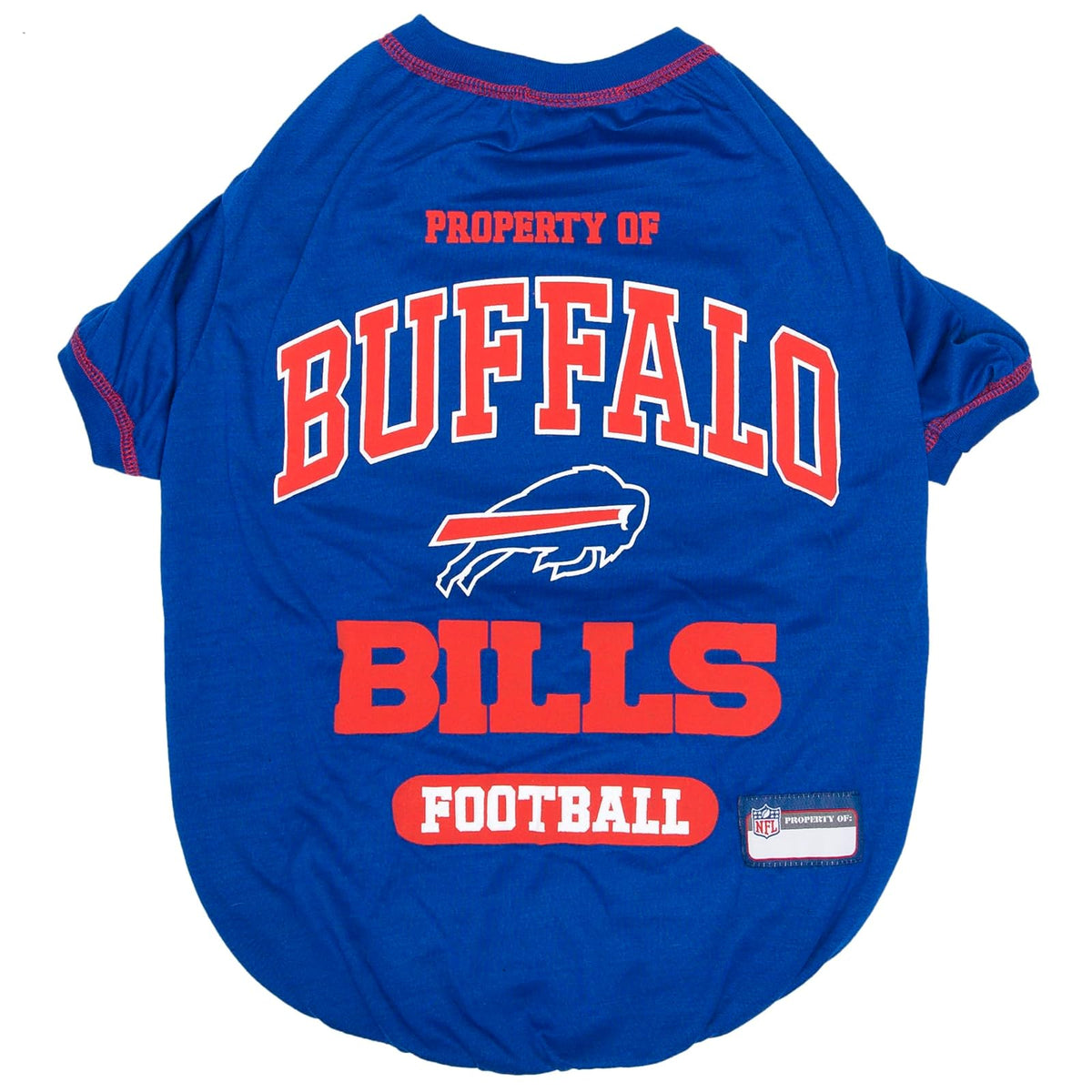 Pets First NFL Playera Deportiva para Perro - X-large - Buffalo Bills