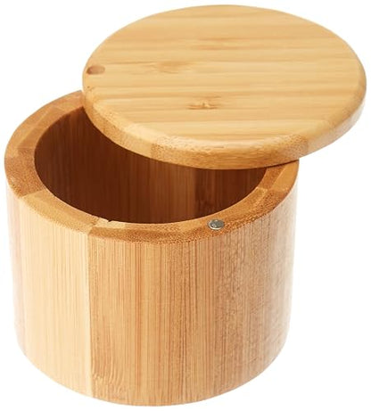 Totally Bamboo 202083 Recipiente para Sal con Tapa Magnetica