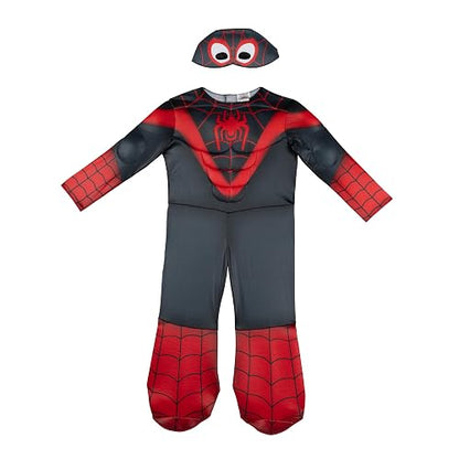Disfraz de Jazwares Costume Play Marvel Miles Morales - Auténtico disfraz de Spidey y sus increíbles amigos para niños