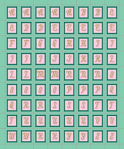 So. Many. Letter Stickers.: 3,820 Alphabet Stickers for Word Nerds
