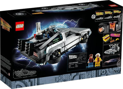 Lego - MÁQUINA del Tiempo Regreso AL Futuro Delorean
