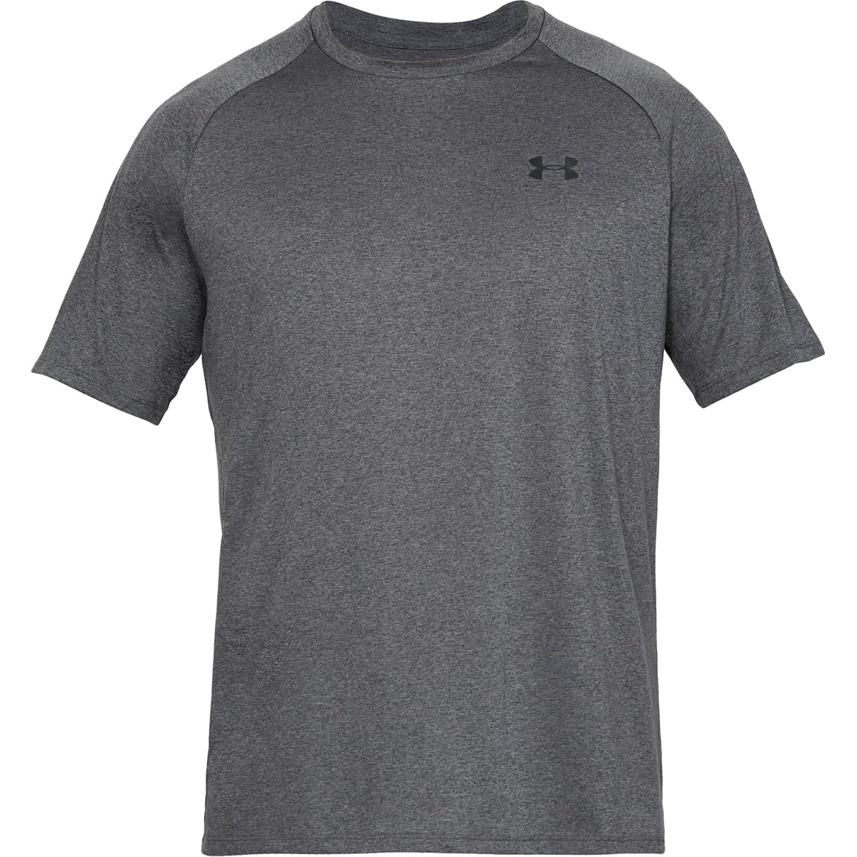 Under Armour Playera de Entrenamiento Cuello V para Hombre - XL - Gris (Carbon Heather - Black - 090)