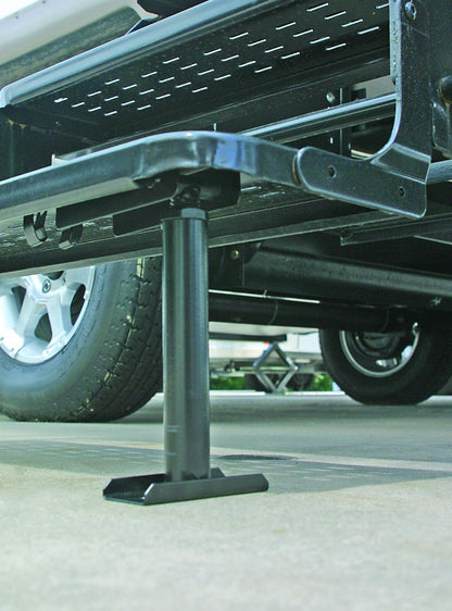 Camco Paso AutoStor – Se Monta Bajo Pasos de RV para Estabilizar los Pasos
