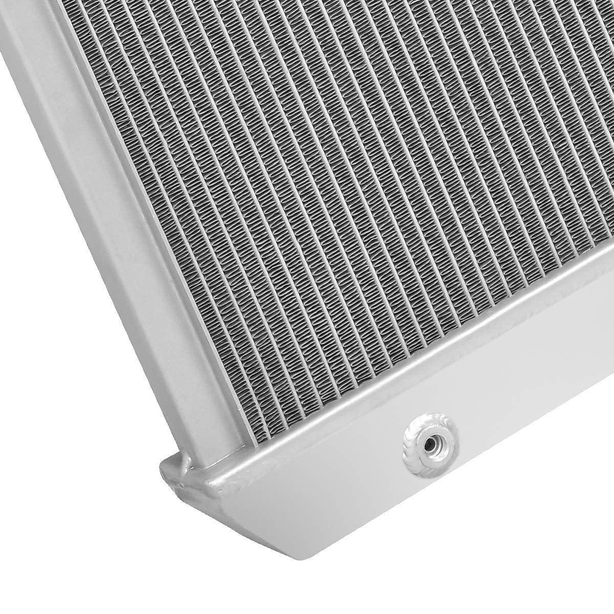 DNA Motoring RA-CHEVYT63-3 Radiador de aluminio completo de 3 filas compatible con Chevy C10/C20/C30/K10/K30, 1961-1962 Dynamic, 1961-1966 /Catalina MT