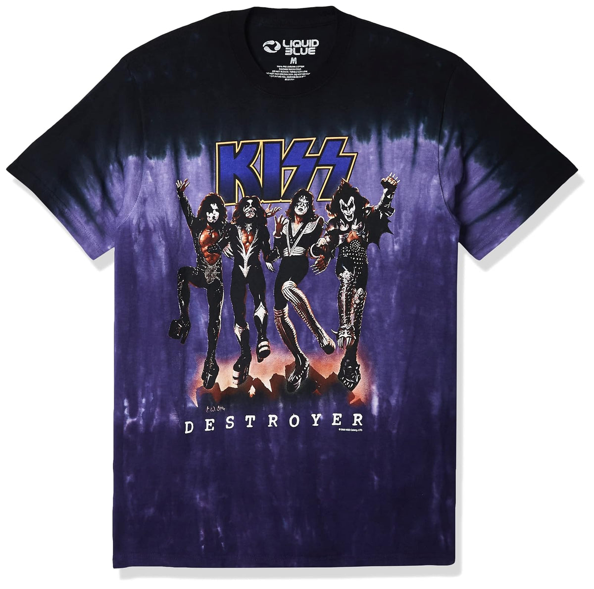 Liquid Blue Men's Kiss Destroyer Short Sleeve T-Shirt