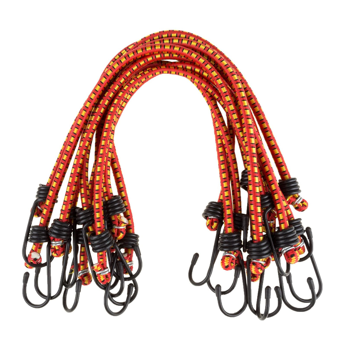 Stalwart Cuerdas Elásticas con Ganchos Paquete de 10 - 45.72cm