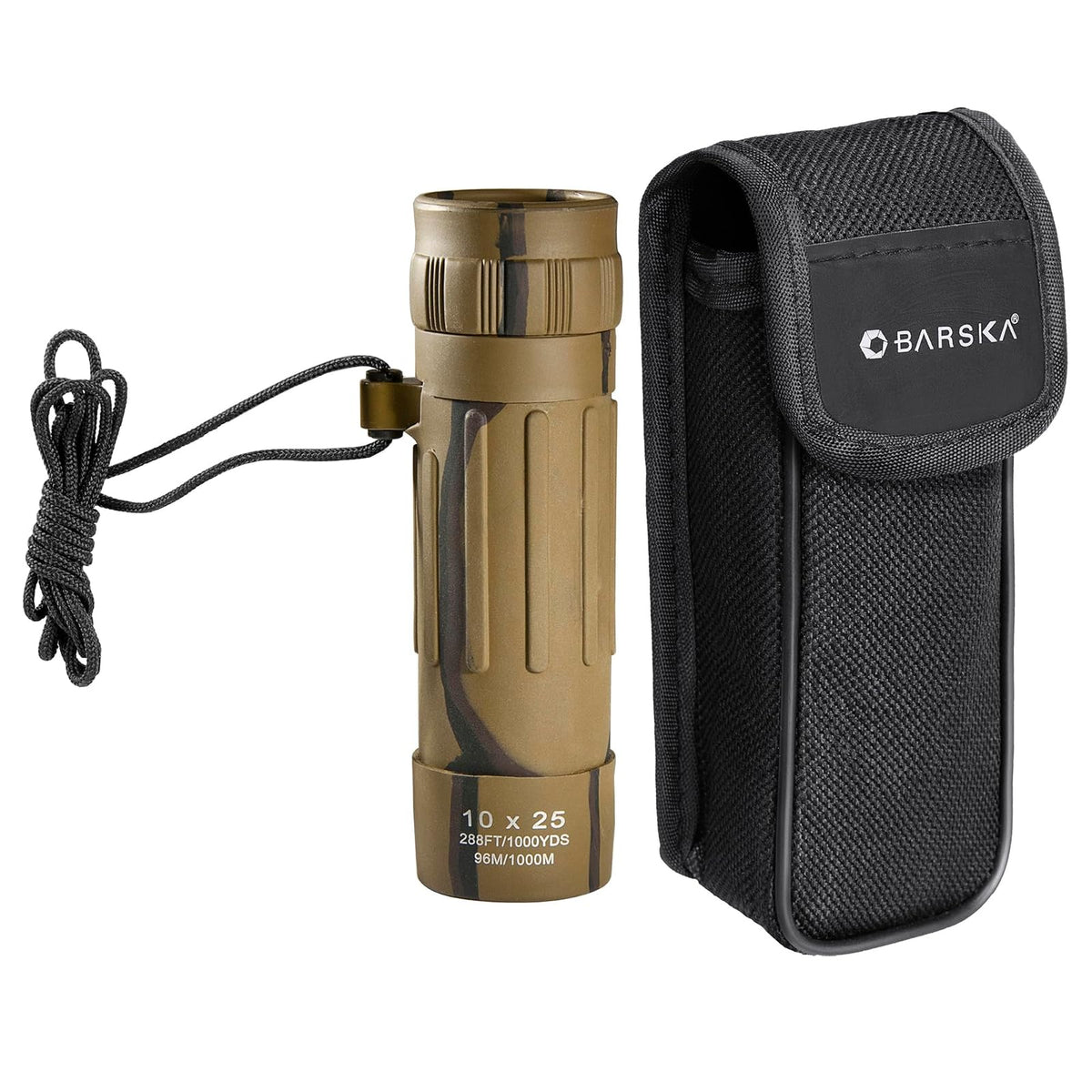 Barska AA10195 10x25 Lucid View Camouflage Monocular
