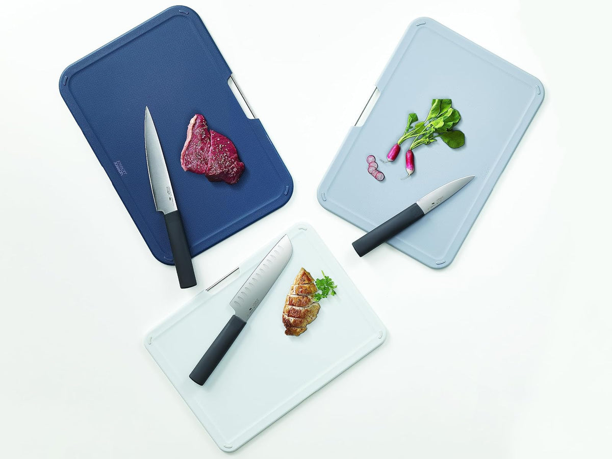 Set de 6 piezas de cuchillos y tablas Nest Boards Plus