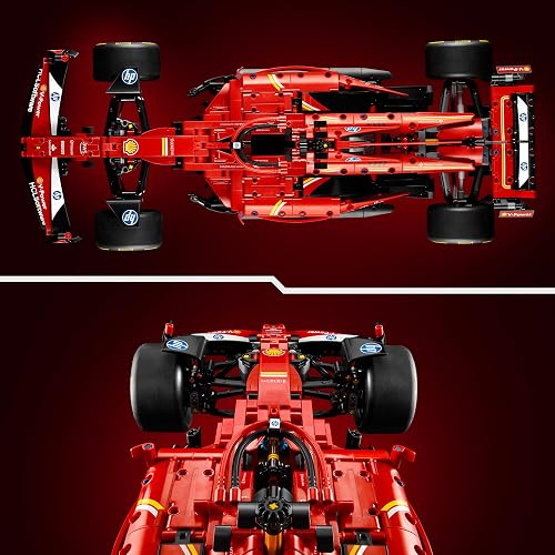LEGO Technic Auto Ferrari SF-24 F1 Kit de Modelo para Adultos, construye tu Propio vehículo de Carreras, Set Ideal como Regalo para Aficionados a la Fórmula Uno 42207