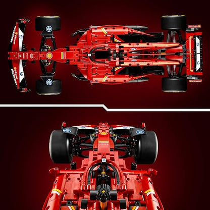 LEGO Technic Auto Ferrari SF-24 F1 Kit de Modelo para Adultos, construye tu Propio vehículo de Carreras, Set Ideal como Regalo para Aficionados a la Fórmula Uno 42207