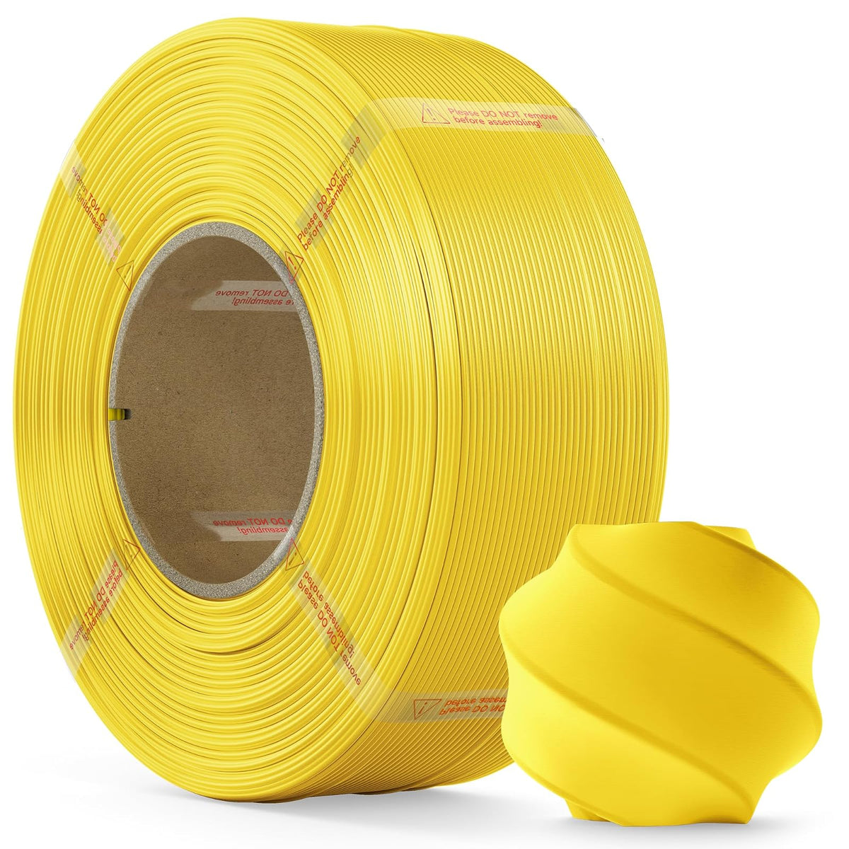 MarsWork Filamento PLA de 1,75 mm PLA para impresora 3D (recarga), 1 kg de repuesto para carretes reutilizables (2.2 libras), filamento de impresión 3D de alta calidad para impresoras 3D de