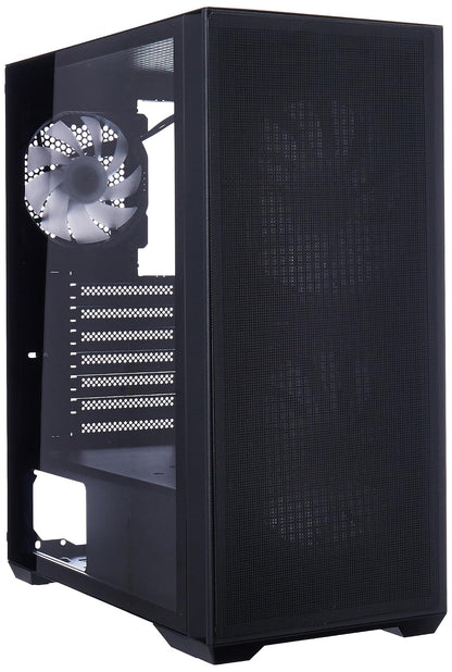 Formula V Air Power G5 Duo – Gabinete Mid ATX, USB 3.0 y Tipo-C, Doble Ventilación, Color Negro